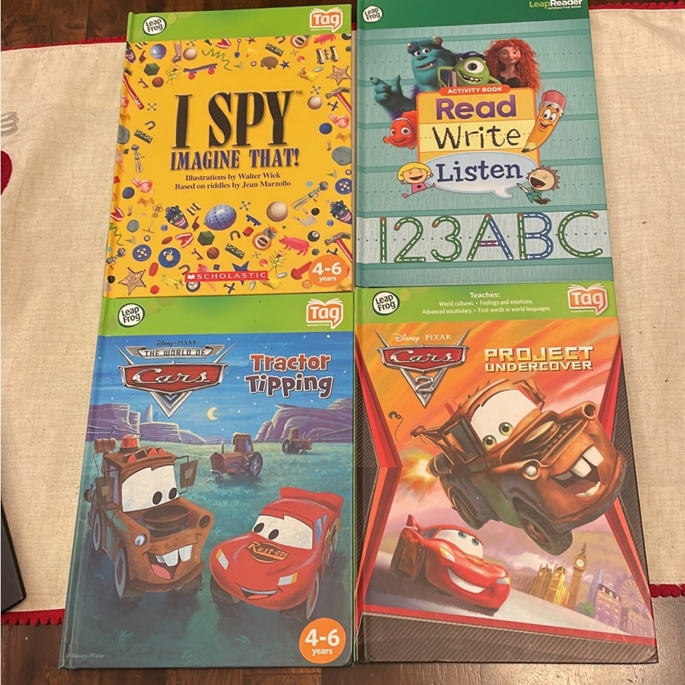 Leapfrog Leap Reader Tag Books set of 4